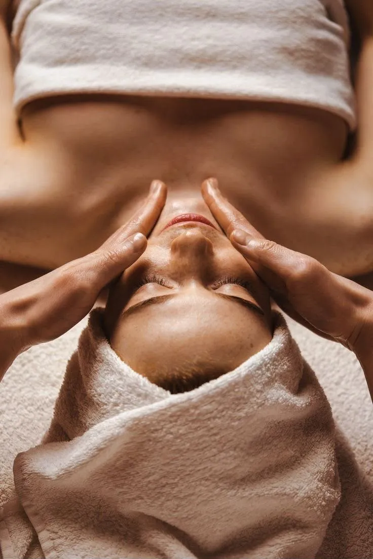Masaje facial relajante